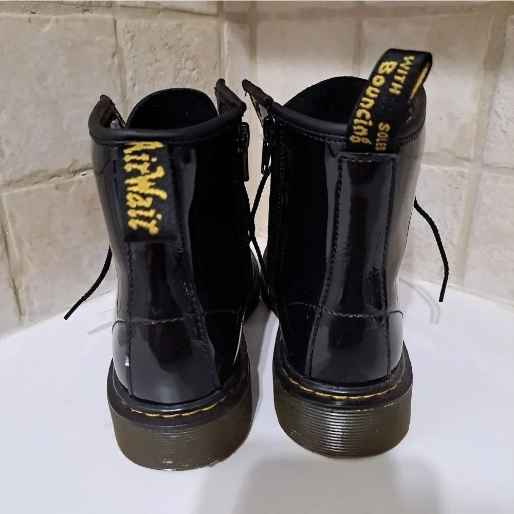 Dr. Martens 1460 J Black Lace Up Boots Size 5